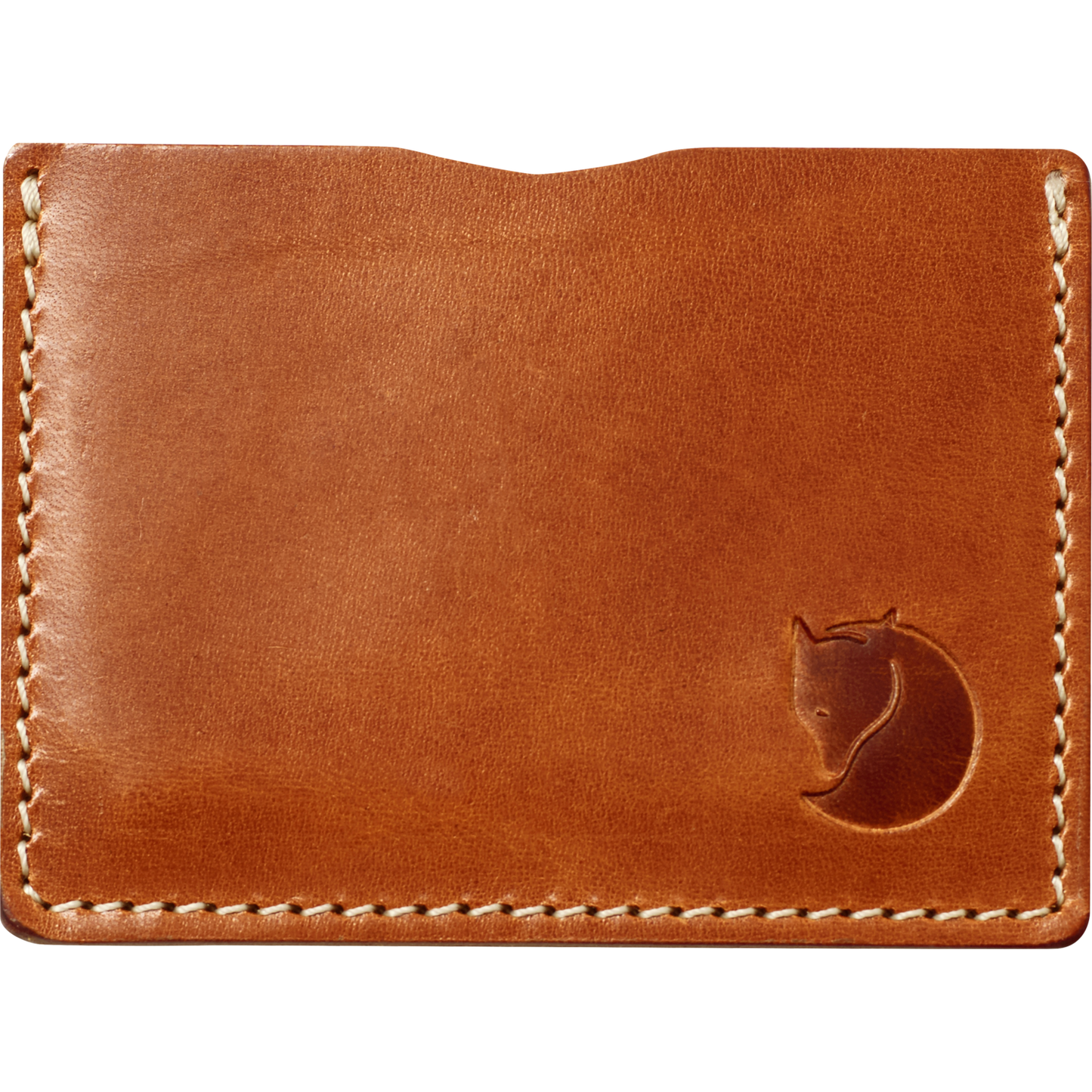 Fjallraven Övik Card Holder 瑞典原產植物鞣製真皮卡片套【香港獨家發售】| 天然不含PFAS養皮工藝 | 經典小狐狸壓印皮革名片夾 - Life Sports