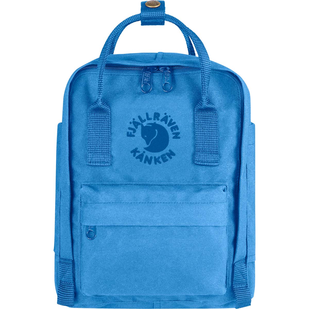 Fjallraven Re-Kanken Mini Backpack 7L small backpack environmentally friendly embroidered seal version