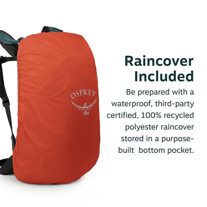 Osprey Hikelite LT 30 輕量行山背囊【香港行貨】| 30升 AirSpeed透氣 附雨套 可配水袋