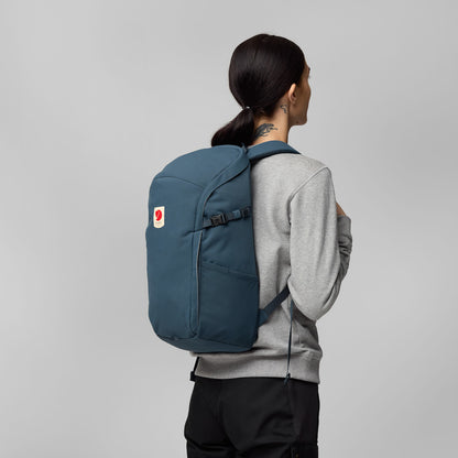 Fjallraven ULVÖ 23L backpack is made of waterproof and wear-resistant Bergshell material Daypack for daily travel