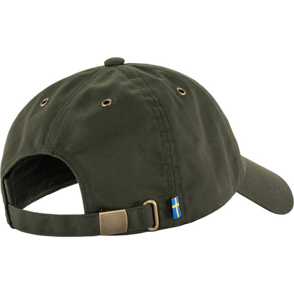 Fjallraven Vidda Cap 專利G-1000防風防潑水經典棒球帽【香港行貨】| 遮陽通風氣孔 | 皮革狐狸標誌可調式遮陽帽 - Life Sports