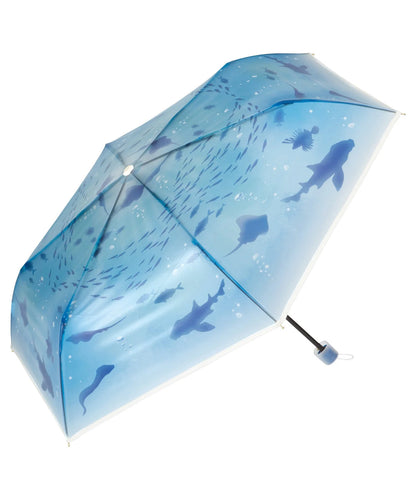 【2色】WPC folding umbrella plartica mini PT-EN001-002 Navy/Blue Size 50cm