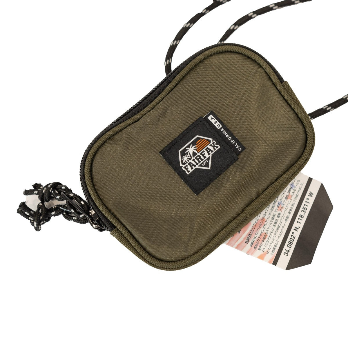 Fairfax Crossbody Wallet Detachable Neck Wallet