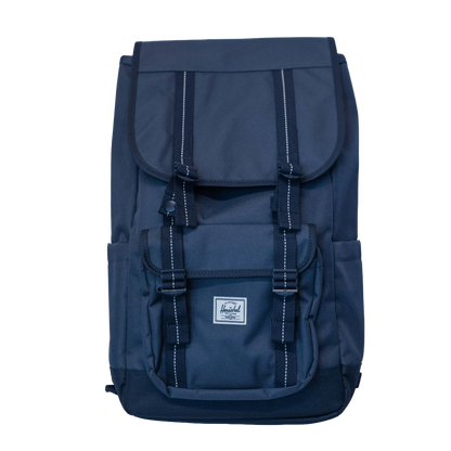 Herschel Little America Backpack 30L backpack schoolbag adds left and right slip pockets and top pockets