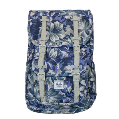 Herschel Little America Backpack 30L backpack schoolbag adds left and right slip pockets and top pockets