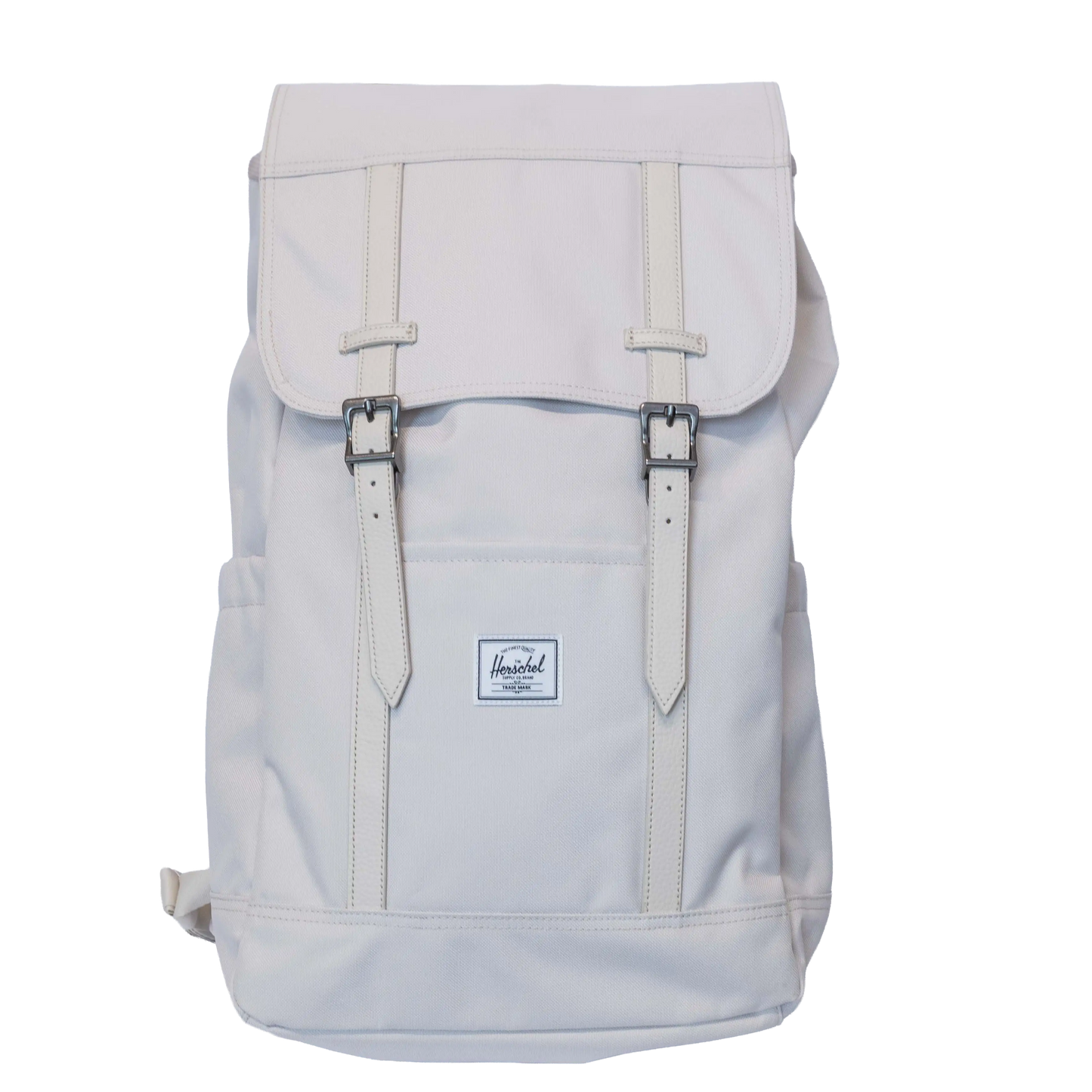 The new version of Herschel Retreat Backpack adds left and right side bags and back cache computer design 20 liters