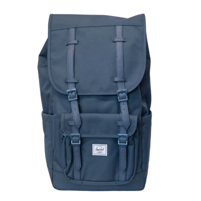 Herschel Little America Backpack 30L backpack schoolbag adds left and right slip pockets and top pockets
