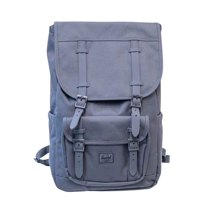 Herschel Little America Mid-Volume Backpack new version adds left and right slip pockets &amp; top pocket 21 liters