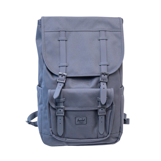 Herschel Little America Mid-Volume Backpack new version adds left and right slip pockets &amp; top pocket 21 liters