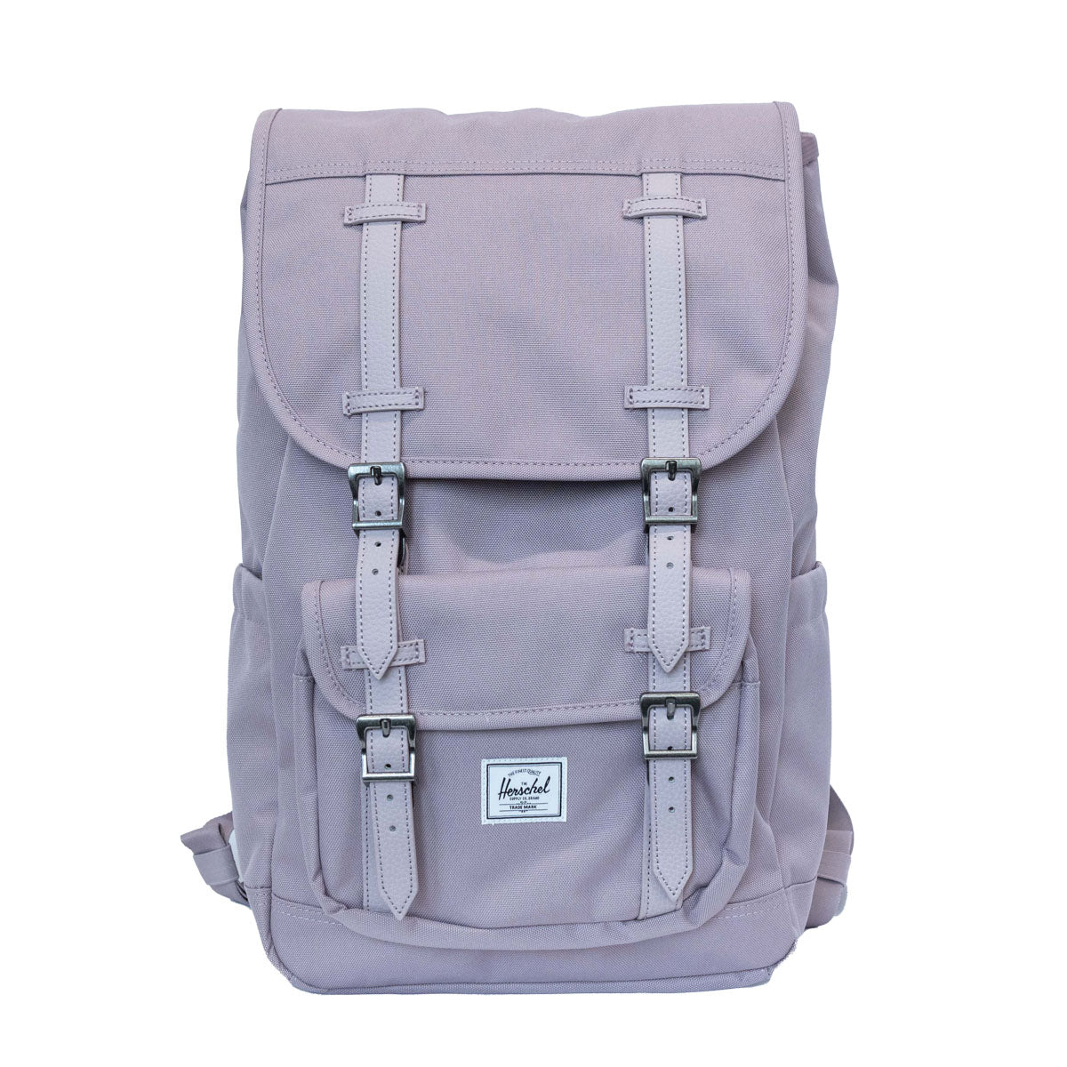 Herschel Little America Mid-Volume Backpack new version adds left and right slip pockets &amp; top pocket 21 liters