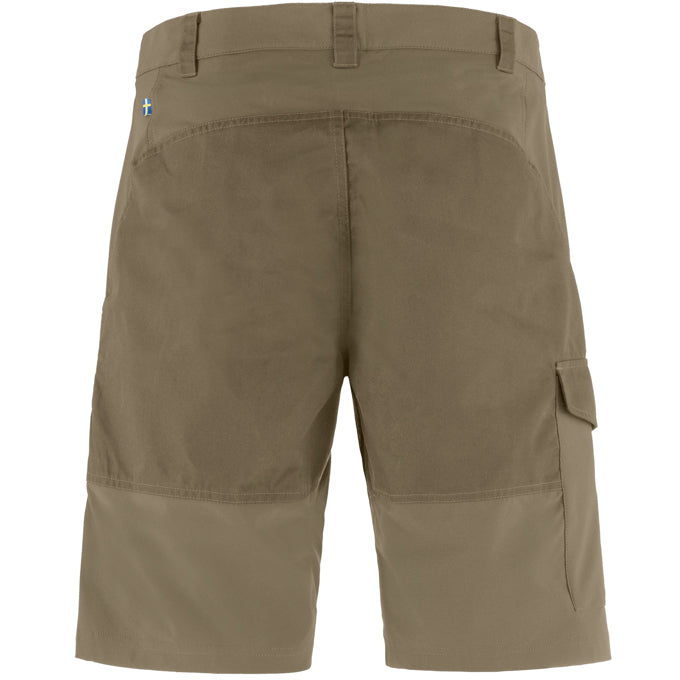 Fjallraven Abisko Shorts stretch material durable hiking shorts Light Olive