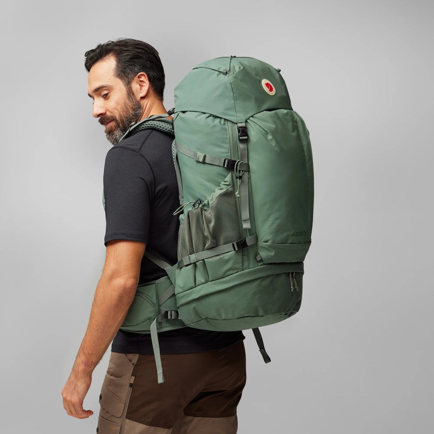 Fjällräven Abisko Trek 48 背囊 - 48L 戶外 登山 背囊 連雨罩