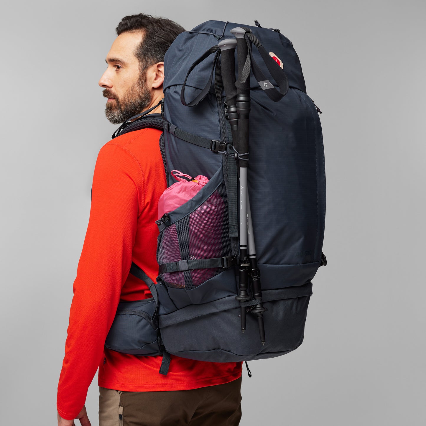 Fjällräven Abisko Trek 65 背囊 65升戶外 行山 露營 背包 連雨罩