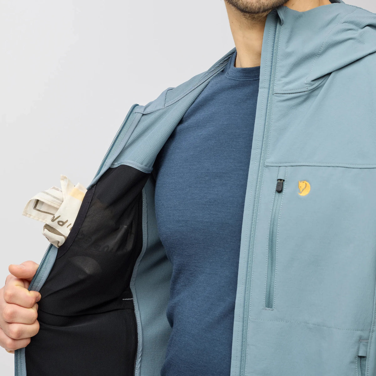 Fjällräven Bergtagen Stretch Jacket M 男裝登山外套【香港行貨】| 四向彈性 可單手調帽 雙向拉鍊 高山攀登與極地探險系列