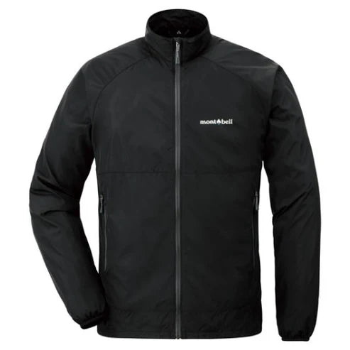 mont-bell Wind Blast Jacket Men's BK/GM 防風外套黑色