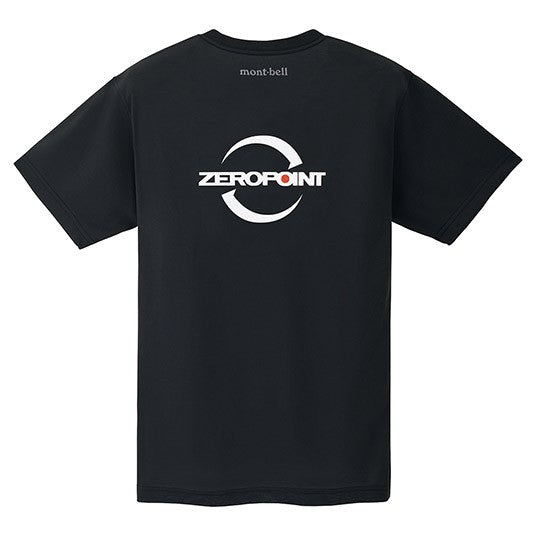 Mont-Bell Wickron Tee Zero Point Logo Short Sleeve Outdoor T-Shirt Hong Kong Licensed Comfortable, Breathable, Anti-UV and Deodorant