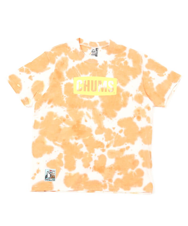 Chums 40 Years CHUMS Logo T-Shirt 40週年版 上衣 Orange Tie-Dye 美國棉花