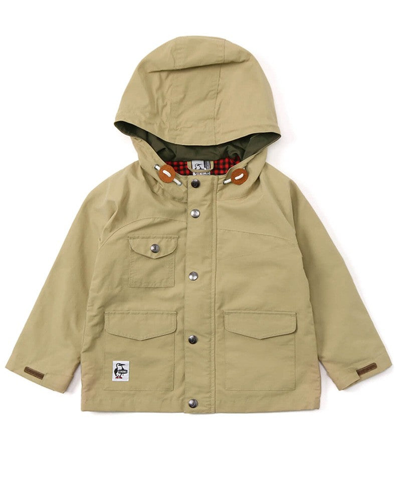 Chums Kid's Camping Parka 兒童山系外套 Beige 杏色 薄款