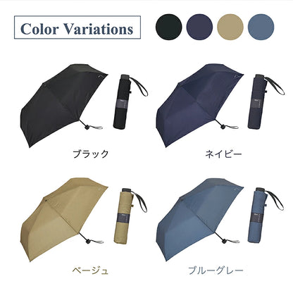 Wpc. Classic Shape-Memory Umbrella 專利形狀記憶一秒速摺摺疊傘【香港行貨】| 97cm特大傘面覆蓋 | 175g羽量級晴雨縮骨遮 - 優雅商務家族