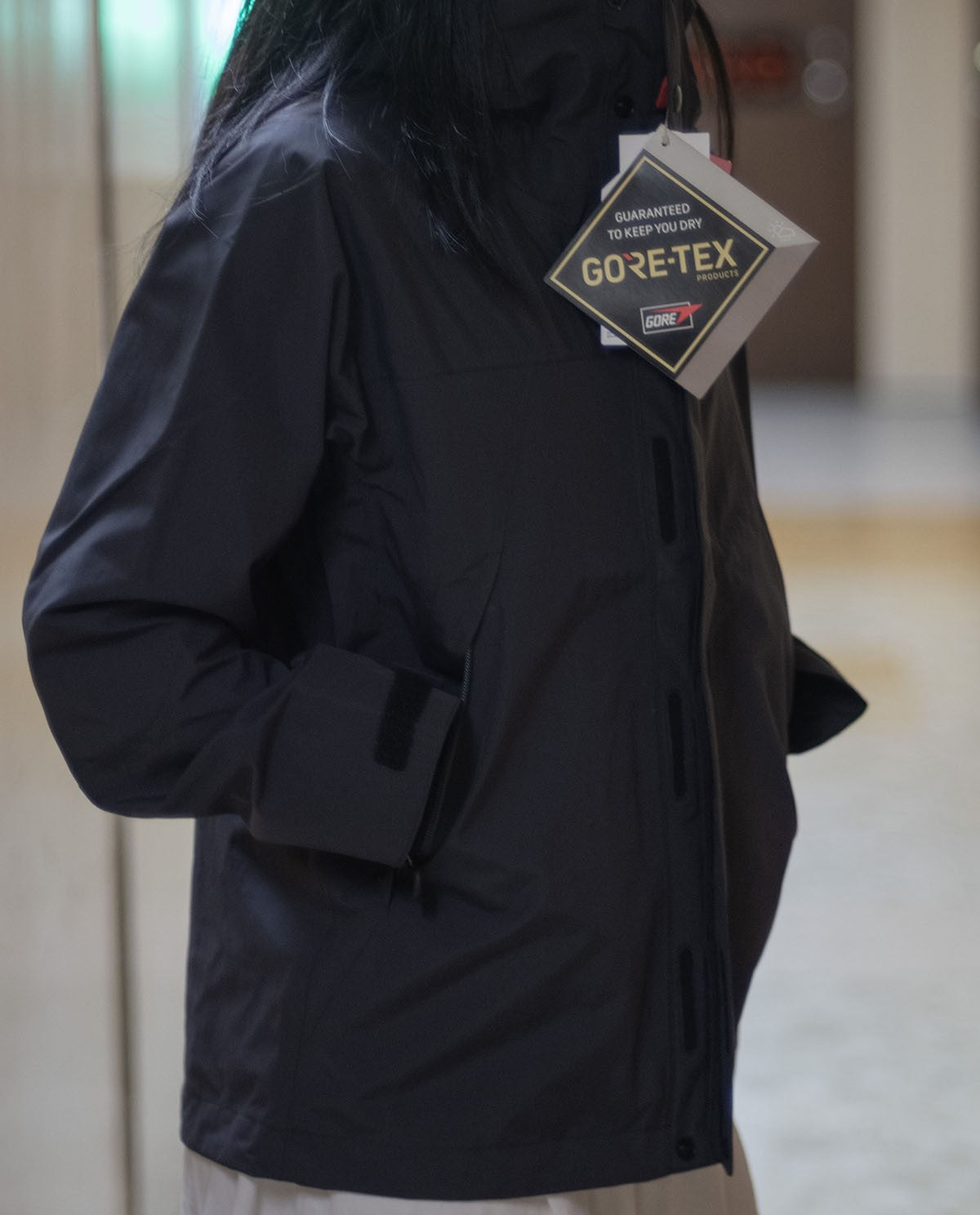 Chums Spring Dale Gore-Tex Venture Jacket Black &lt;Mongkok Store&gt; Windproof and Waterproof Jacket