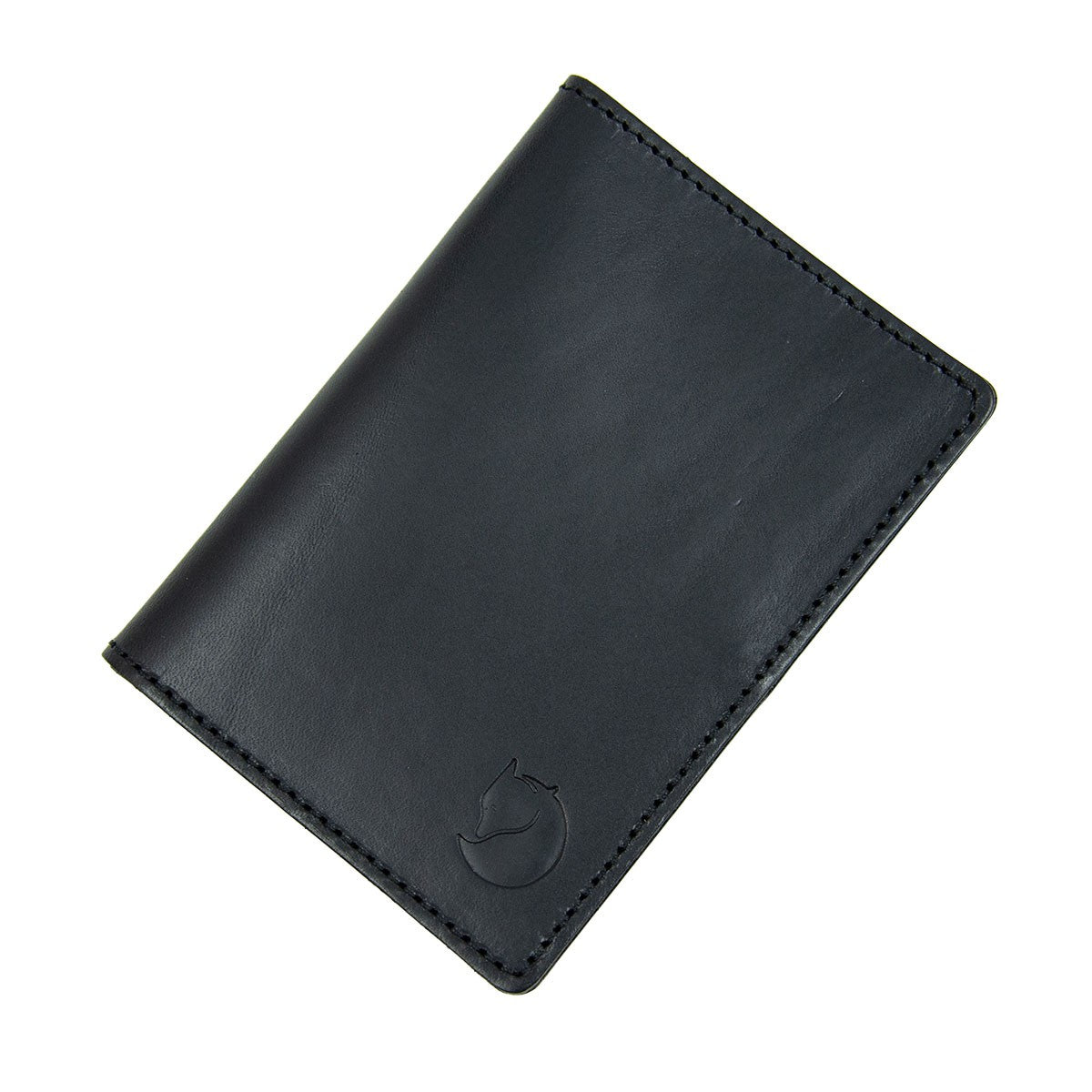 Fjallraven Passport Wallet Leather Black