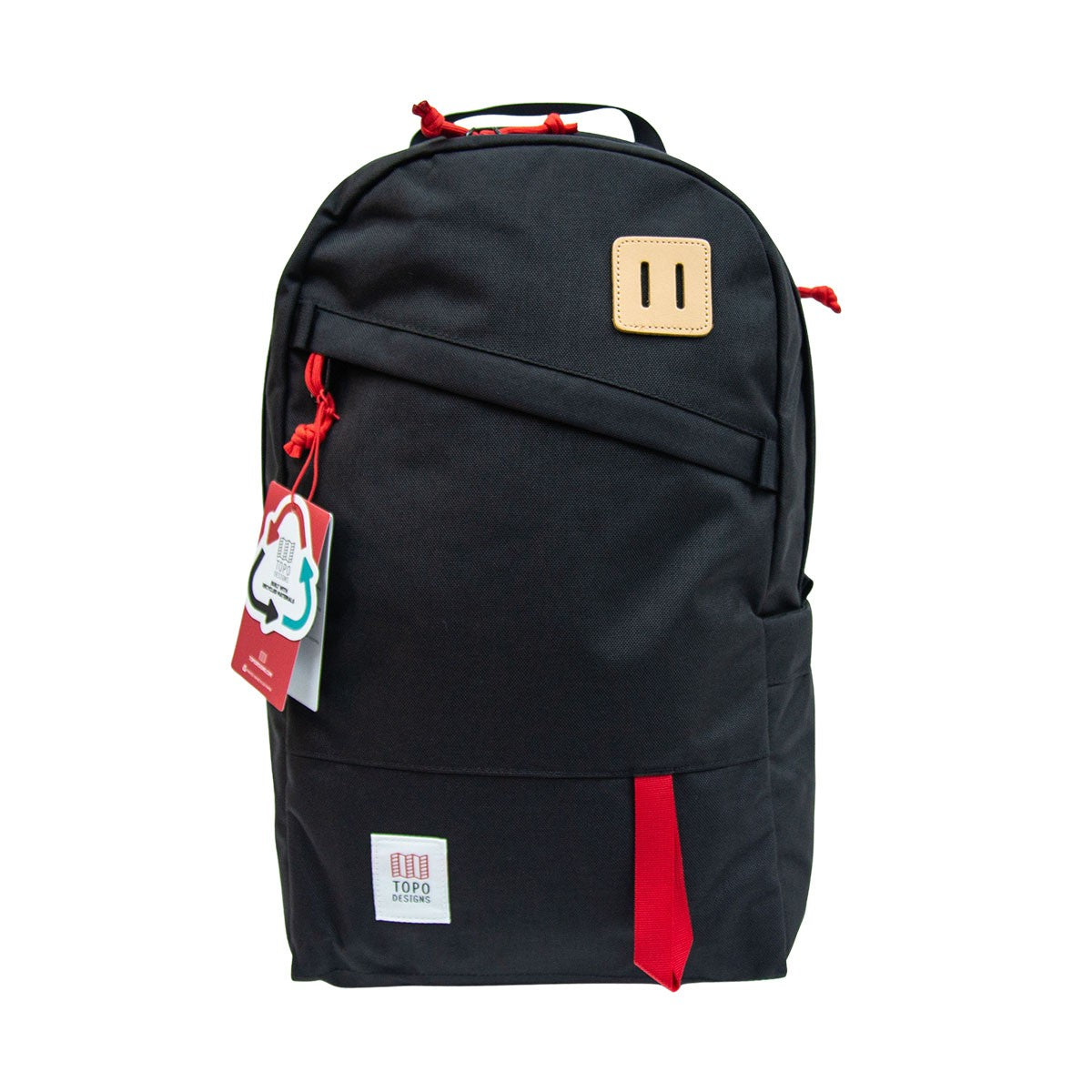 Topo Designs Daypack Backpack 21.6L can hold a 15" laptop