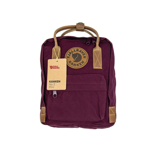 Fjallraven Kanken No.2 Mini Backpack 7L Small Backpack Backpack Genuine Leather Metal Buckle