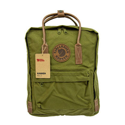 Fjallraven Kanken No.2 Backpack 16L Backpack Genuine Leather Metal Buckle