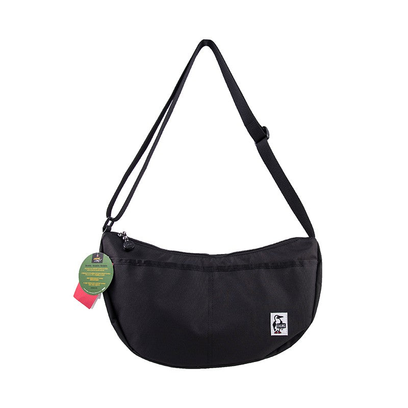 Chums Eco Small Banana Shoulder Bag Shoulder Bag Crossbody Bag Black Black Hong Kong Licensed