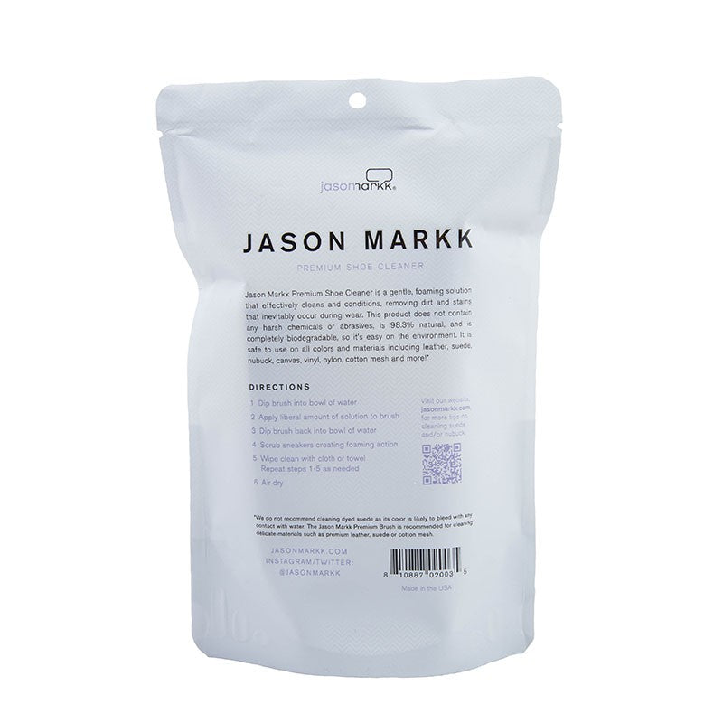 Jason Markk Premium Shoe Cleaner Essential Kit - Made in the USA 清潔劑+中毛刷