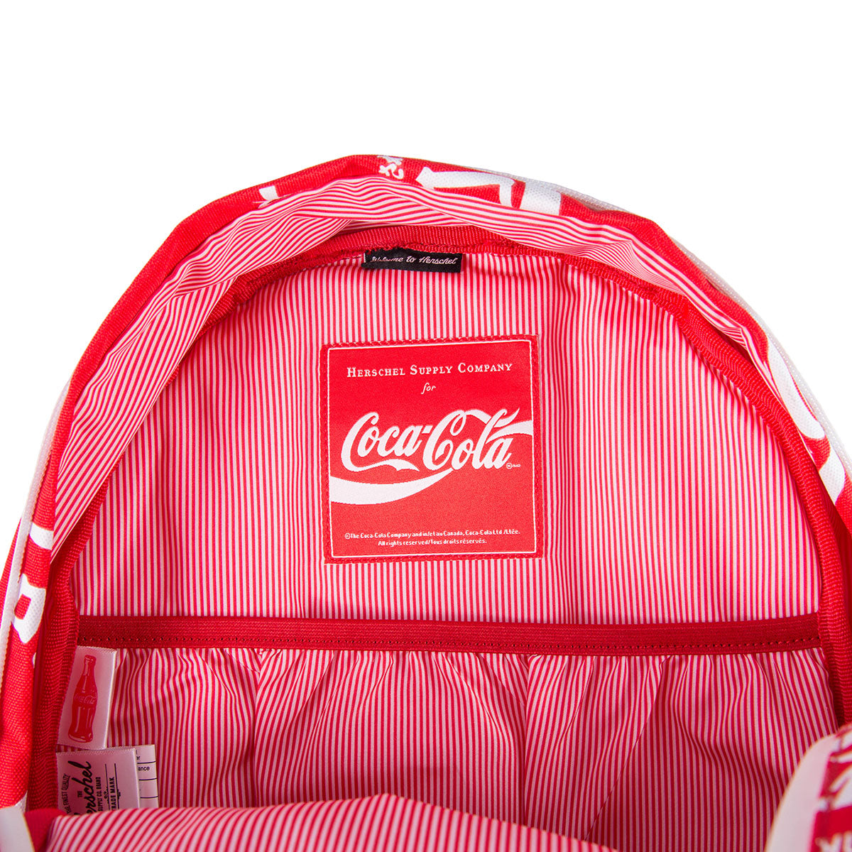 Herschel Supply Co. * Coca-Cola 採用環保 PET 塑料瓶材質製作 Lawson Backpack 可口可樂 紅色 Red 背囊 背包