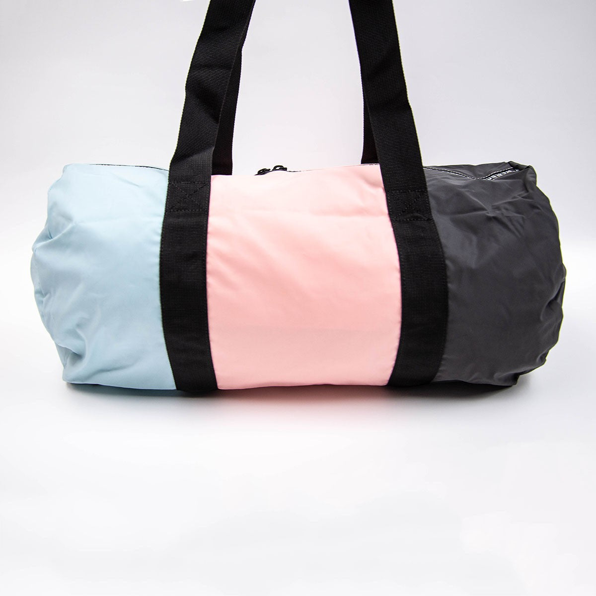 Herschel Packable Duffel Travel Bag Shoulder Bag Glacier/Cameo Rose/Black Reflective