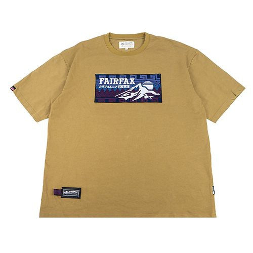 Fairfx FXSS23-TE02 MT Badge Tee 卡其 Oversize 重磅Tee