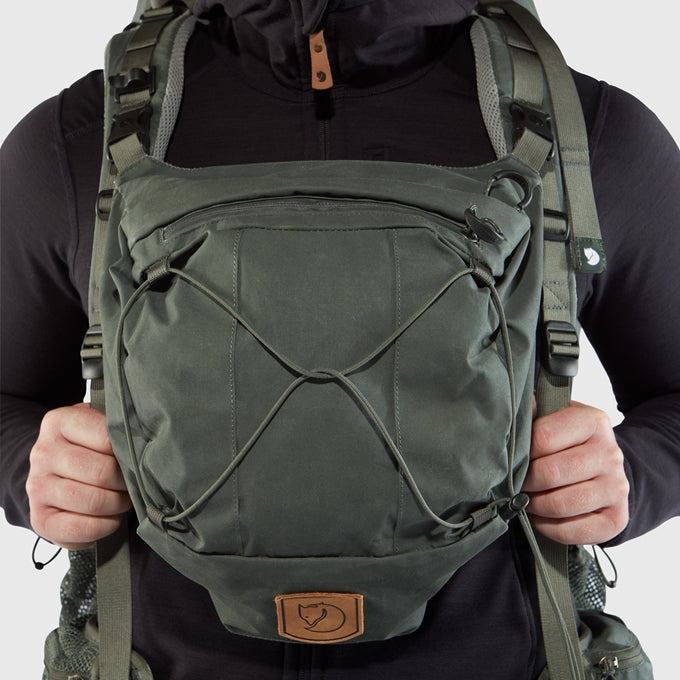 Fjallraven KAJKA 75 outdoor mountaineering large-capacity backpack with wooden frame and Perfect Fit adjustment device