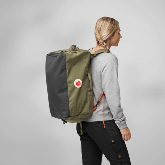 Fjallraven Farden Duffel 50 Large-Capacity Travel Bag Backpack - Excellent for Ski Gear