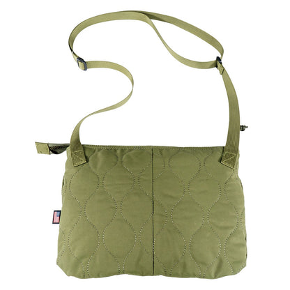 Fairfax Quilted Tanker Pouch Removable inner bag