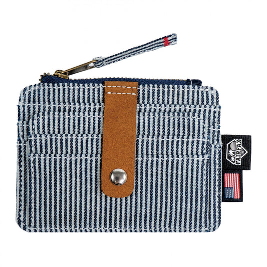 Fairfax FF2500 咭套 散銀包 銀包 Workline Card Holder Hickory 條紋 藍白配色