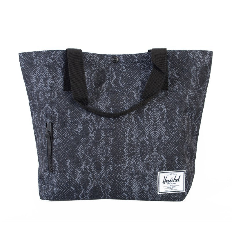 Herschel Alexander Tote Bag Shoulder Bag Tote Bag Black Snake