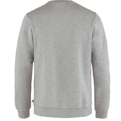 Fjallraven Logo Sweater M Men's Grey/ Melange Long Sleeve Top