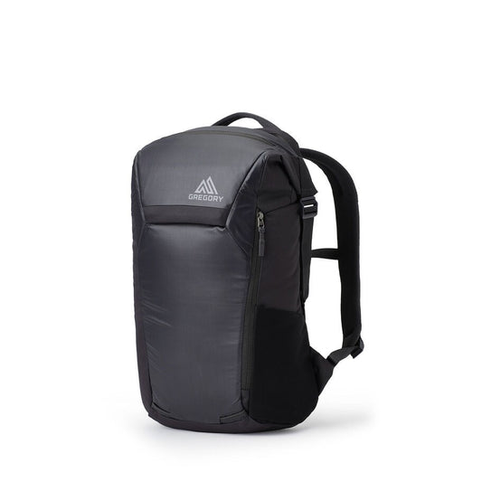 Gregory Resin Roll-Top Day Backpack Obsidian Black 26L