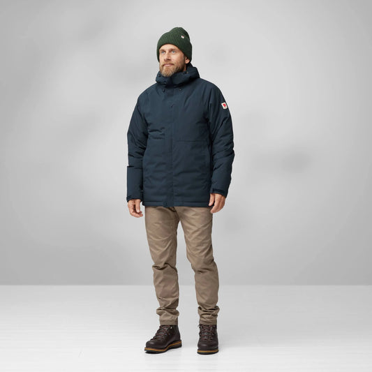 Fjallraven HC Hydratic Padded Trail Jacket M 防水保暖機能外套 - 男裝【香港行貨】| 獨家防雨塗層 | 輕量化纖填充 -防水系數達10,000 mm