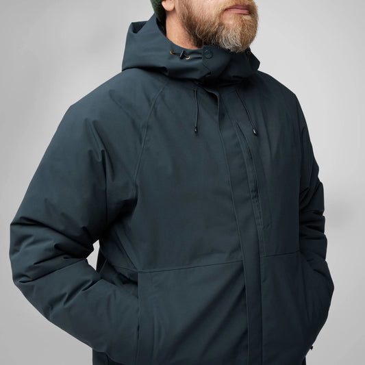 Fjallraven HC Hydratic Padded Trail Jacket M 防水保暖機能外套 - 男裝【香港行貨】| 獨家防雨塗層 | 輕量化纖填充 -防水系數達10,000 mm