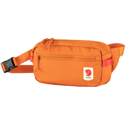 Fjallraven High Coast Hip Pack fanny pack made of lightweight waterproof regenerated nylon 3 zipper bags