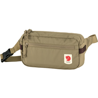 Fjallraven High Coast Hip Pack fanny pack made of lightweight waterproof regenerated nylon 3 zipper bags