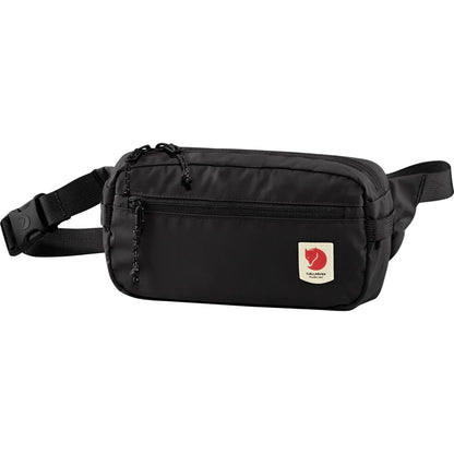 Fjallraven High Coast Hip Pack fanny pack made of lightweight waterproof regenerated nylon 3 zipper bags