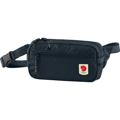 Fjallraven High Coast Hip Pack fanny pack made of lightweight waterproof regenerated nylon 3 zipper bags