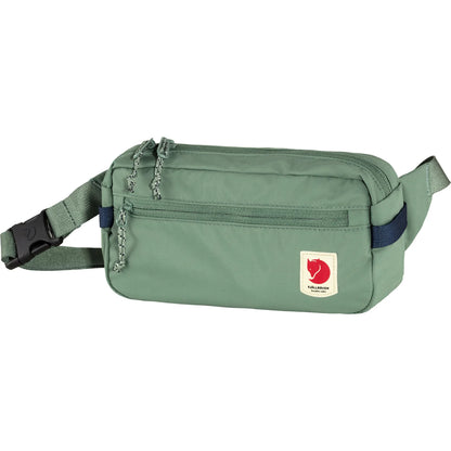 Fjallraven High Coast Hip Pack fanny pack made of lightweight waterproof regenerated nylon 3 zipper bags