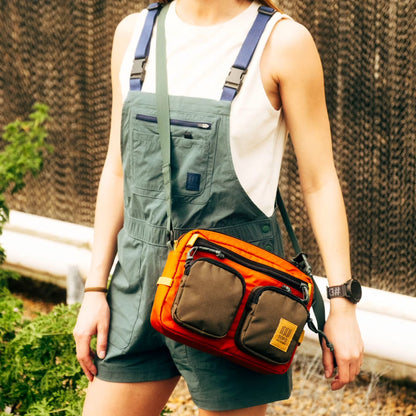 Topo Designs Block Bag 3.5L 斜孭袋 | 多袋收納 | 日常通勤小包