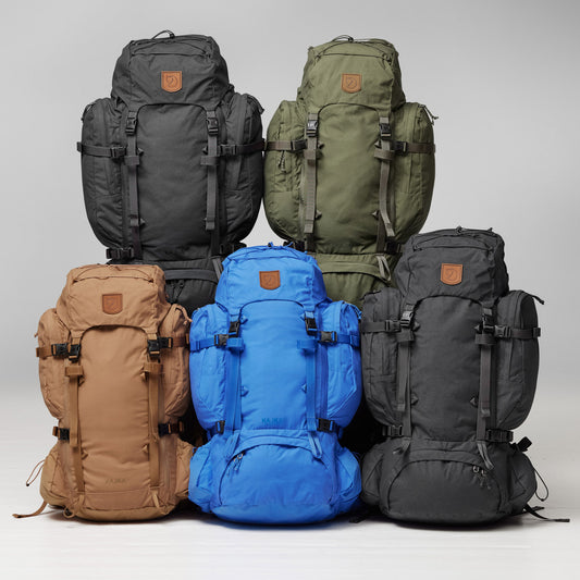 Fjallraven Kajka 55 新版 戶外 登山 背囊 木製框架結合Perfect Fit調節裝置 香港行貨