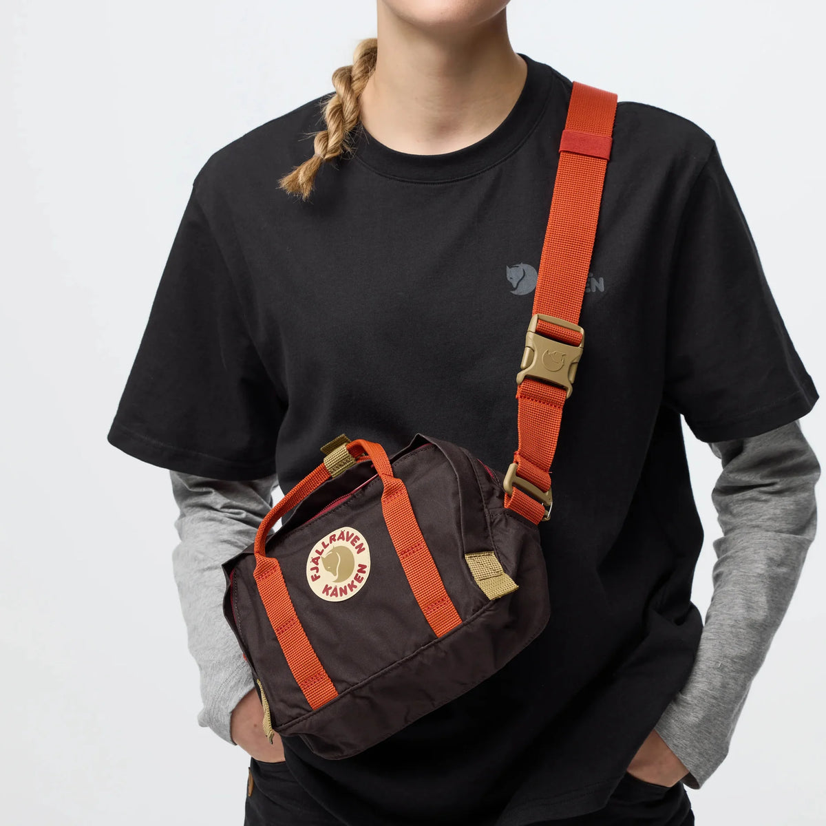 Fjällräven Kånken Koncept Crossbody 單肩包【香港行貨】| 4升 Vinylon F 季節限定配色斜孭／腰包二用 多間隔